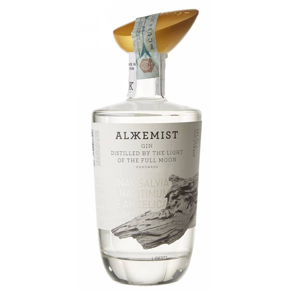 Botella de ginebra Alkkemist Gin